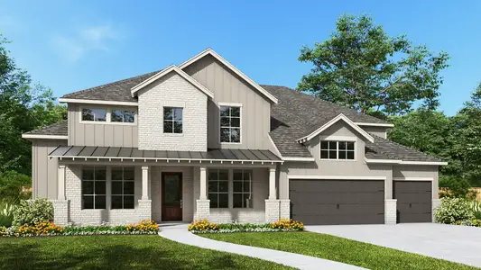 New construction Single-Family house 32406 Sedge Sprite Ct, Fulshear, TX 77441 plan 4310B - image