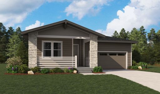 New construction Single-Family house 230 Lark Sparrow Way, Bennett, CO 80102 Alexandrite- photo 2 2