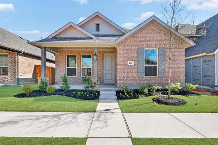 New construction Single-Family house 1017 Western Hills Dr, Crowley, TX 76036 plan Camellia - Cottage Series - image