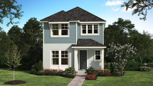 New construction Single-Family house 209 Station Ln, Debary, FL 32713 plan Overlook - image