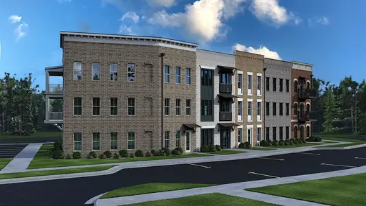 New construction Single-Family house 3171 Setting Sun Dr, Unit 201, Thompson's Station, TN 37179 plan Town Center Home - image