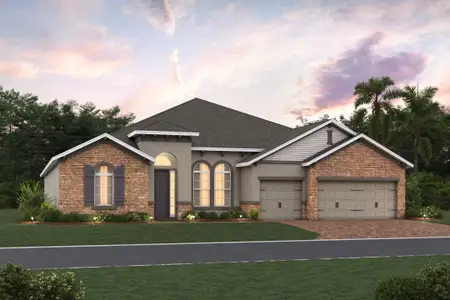 New construction Single-Family house 872 Lake Hayes Rd, Oviedo, FL 32765 plan Brookhaven Fl - image