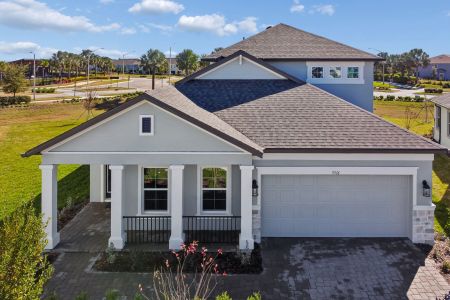 New construction Single-Family house 5516 Maydale Ave, Wesley Chapel, FL 33545 plan Newport II Bonus - image