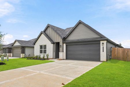 New construction Single-Family house 806 Merit Badge Ct, Conroe, TX 77303 plan Burnet - image