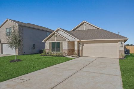 New construction Single-Family house 10281 Pelican Hill Ln, Cleveland, TX 77327 plan 1525 - image