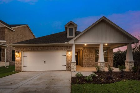 New construction Single-Family house 1300 Hickory Ct, Weatherford, TX 76086 Cascade II- photo 38 38