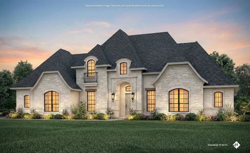 New construction Single-Family house 157 Lila Lake Dr, Waxahachie, TX 75165 plan Athens - image