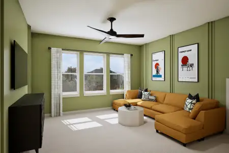 New construction Single-Family house 6205 Whitebrush Pl, Fort Worth, TX 76123 plan The Violet - image 4