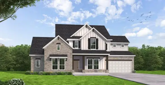 New construction Single-Family house 812 S Hemingway Lp, Liberty Hill, TX 78642 plan Weston - image