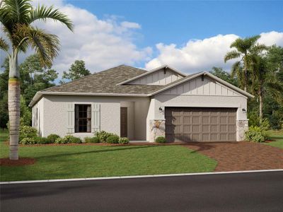 New construction Single-Family house 5214 Patano Loop, Palmetto, FL 34221 Sentinel - Single Family Smart Series- photo 0