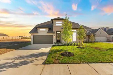New construction Single-Family house 535 Los Aliso Ct, Liberty Hill, TX 78642 plan Gallatin - image