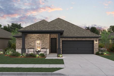New construction Single-Family house Newark, TX 76071 plan Goldenrod II - image