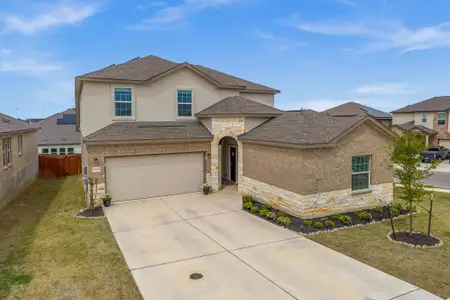 New construction Single-Family house 204 Lone Cedar Rd, Marble Falls, TX 78654 plan Hudson II - image