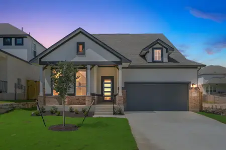 New construction Single-Family house 224 Crescent Heights Dr, Georgetown, TX 78628 plan Adams 4123 - image
