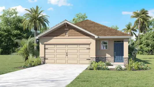 New construction Single-Family house 4542 Hidden Farm Dr, Plant City, FL 33565 plan Allex II - image