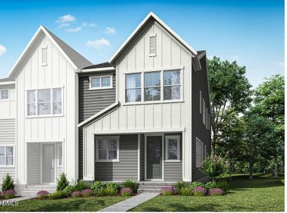 New construction Townhouse house 210 Solaire Aly, Wake Forest, NC 27587 plan Wilson - image