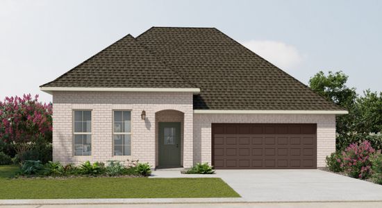 New construction Single-Family house 6601 Little Cypress Lp, Orange, TX 77632 plan Violet IV B - image