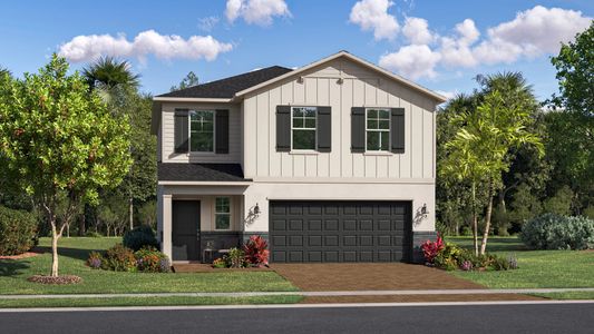 New construction Single-Family house Melbourne, FL 32901 plan Columbus II - image