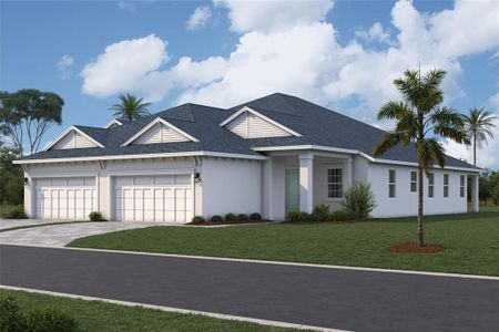 New construction Single-Family house 8207 Callahan Ave, Bradenton, FL 34210 plan Topaz - Villas - image