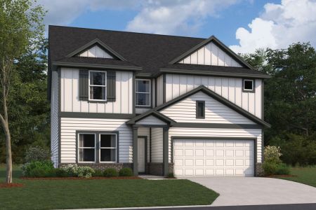 New construction Single-Family house 4513 Beacon Bay Dr, Austin, TX 78747 plan Eisenhower - Smart Series - image