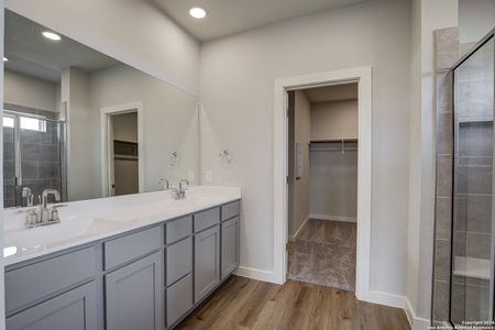 New construction Single-Family house 2051 Newforest Peak, New Braunfels, TX 78130 The Valley View- photo 27 27