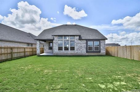 New construction Single-Family house 136 Spanish Oak, Castroville, TX 78009 Renoir Plan- photo 1 1