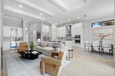 New construction Single-Family house 1920 Frosted Turquoise Way, Vero Beach, FL 32963 plan Seabreeze Grande - image