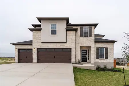New construction Single-Family house 109 Joy Ln, Liberty Hill, TX 78642 plan Hayden - image