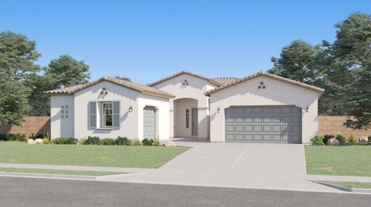 New construction Single-Family house 2868 E Ethelridge Dr, San Tan Valley, AZ 85143 plan Aurora Plan 5580 - image