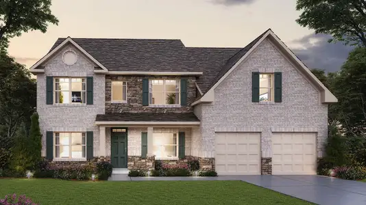 New construction Single-Family house 191 Sandy Oak Dr, Loganville, GA 30052 plan Ryan - image