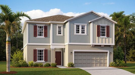 New construction Single-Family house 4692 Coral Harbour Rd, Kissimmee, FL 34758 Miramar- photo 0