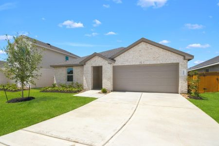 New construction Single-Family house 21922 Messina Springs Dr, Hockley, TX 77447 plan Austin - image