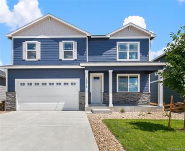 New construction Single-Family house 343 Bluebird Road, Johnstown, CO 80534 GABLE- photo 0