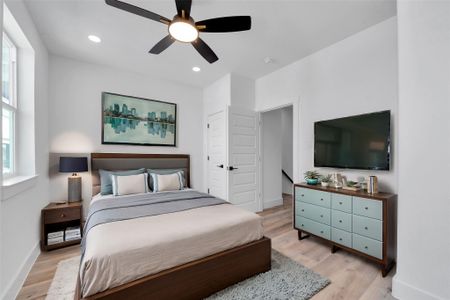 New construction Single-Family house 1805 Emir St, Unit E, Houston, TX 77009 - image 11