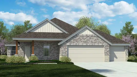 New construction Single-Family house 104 Kenzie St, Thorndale, TX 76577 plan Elmwood - image