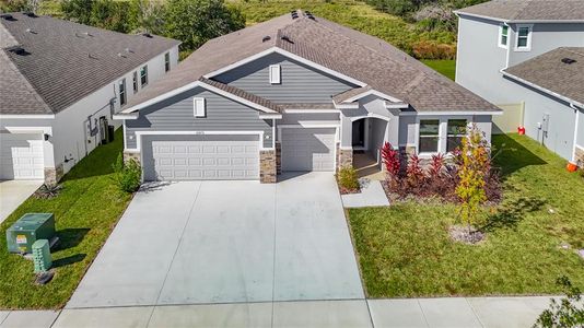 New construction Single-Family house 10471 Bridgegate Heights Lp, San Antonio, FL 33576 plan Camden - image