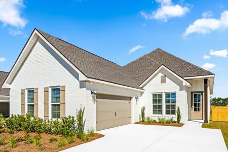 New construction Single-Family house 72 Fawn Run W, Freeport, FL 32439 plan Aubry III G - image