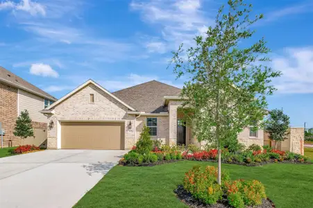 New construction Single-Family house 3302 Wickfield Pass Ln, League City, TX 77573 plan Aegean - image