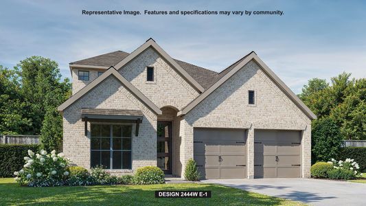 New construction Single-Family house 205 Blue Summit Bnd, Liberty Hill, TX 78642 plan 2444W - image