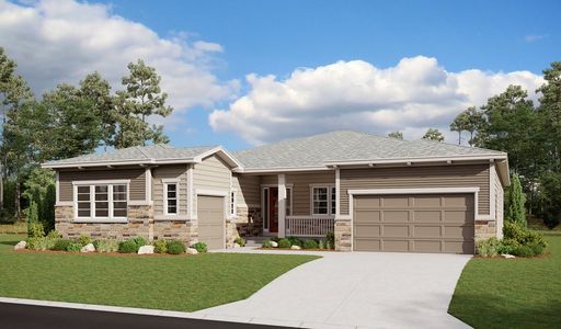 New construction Single-Family house 4723 Twelve Oaks Wy, Castle Rock, CO 80104 Hanford- photo 3 3