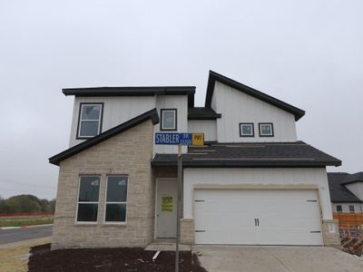 New construction Single-Family house 13201 Stabler Dr, Manchaca, TX 78652 plan Brahman - image