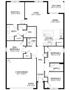 New construction Single-Family house 505 Nw 3Rd Ter, Cape Coral, FL 33993 plan CALI - image