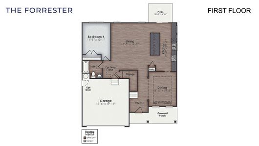 New construction Single-Family house 5044 Roundhead Dr, Leland, NC 28451 plan FORRESTER - image 4