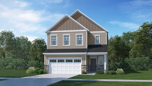 New construction Single-Family house 225 Golden Trace Dr, Garner, NC 27529 plan Somerset III - image