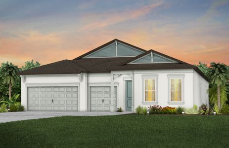 New construction Single-Family house 17056 Canary Trl, Parrish, FL 34219 plan Merlot - image