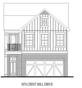 New construction Single-Family house 1074 Crest Mill Drive, Marietta, GA 30008 - photo 0