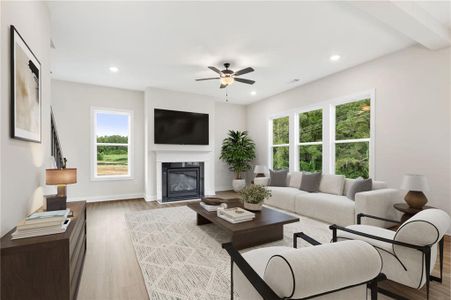 New construction Single-Family house 675 Crest Line Trl, Powder Springs, GA 30127 plan WESLEYEAN A - image 9