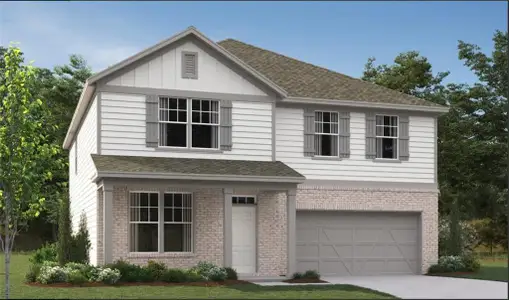 New construction Single-Family house 204 Silverleaf Trl, Bethlehem, GA 30620 plan Hampstead - image