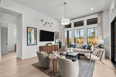 New construction Single-Family house 20046 Sunset Serenade Trl, Cypress, TX 77433 plan The Lavender - image 3