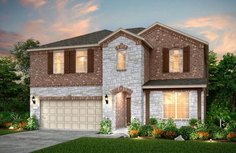 New construction Single-Family house 12108 Bacalar Bnd, Manor, TX 78653 Sweetwater- photo 0 0